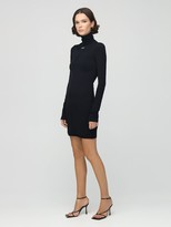 Thumbnail for your product : Off-White Second Skin Tech Jersey Mini Dress