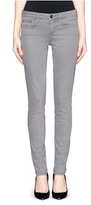 Thumbnail for your product : Nobrand 'Dylan' waxed tuxedo stripe skinny jeans