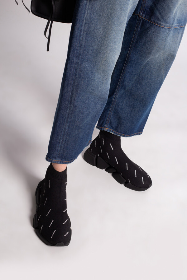 Balenciaga 'Speed 2.0 LT' Sock Sneakers Women's Black - ShopStyle