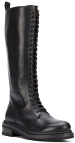 Thumbnail for your product : Buttero Calf-Length Lace-Up Boots