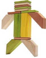 Thumbnail for your product : Green Baby Tegu Explorer Set: Jungle Magnetic Blocks (40 pcs)