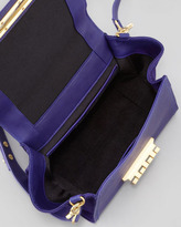 Thumbnail for your product : Zac Posen ZAC Eartha Extreme Soft Satchel Bag, Azure