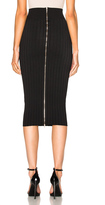 Thumbnail for your product : Victoria Beckham Elite Viscose Wide Rib Pencil Skirt