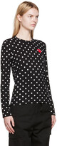 Thumbnail for your product : Comme des Garçons PLAY Black Heart Patch Long Sleeve T-Shirt