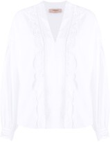 Thumbnail for your product : Twin-Set V-neck long-sleeve blouse