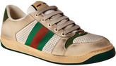 Thumbnail for your product : Gucci Screener Leather Sneaker