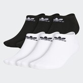 Thumbnail for your product : adidas Trefoil No-Show Socks 6 Pairs