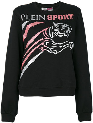 Plein Sport logo print sweatshirt