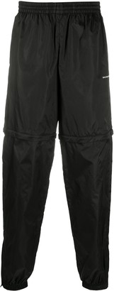 balenciaga zip track pants