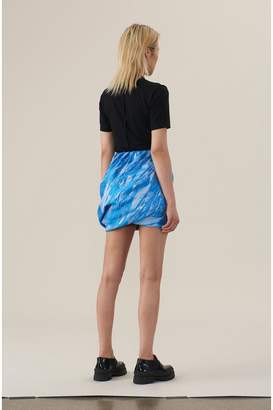 Ganni Jacquard Mini Skirt