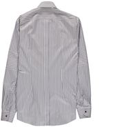 Thumbnail for your product : Dolce & Gabbana Stripe Panel Gold Fit Shirt