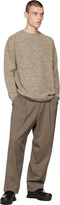Thumbnail for your product : YMC Brown Brushed Sweater