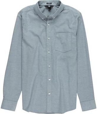 Volcom Oxford Stretch Shirt - Men's Smokey Blue S