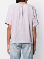 Thumbnail for your product : Masscob frayed short-sleeved blouse