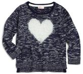 Thumbnail for your product : Design History Toddler's & Little Girl's Marled Heart Sweater