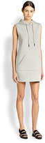 Thumbnail for your product : Alexander Wang T by Hooded Scuba Jersey Dress