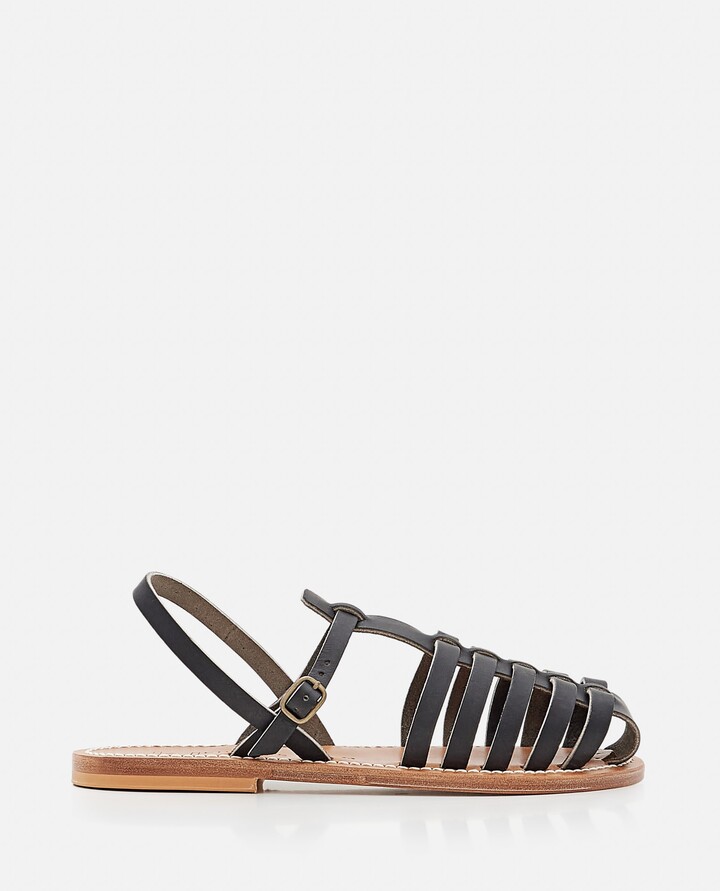 Jacques Adrien Leather Sandals ShopStyle