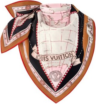 Louis Vuitton Map Square 90