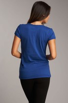 Thumbnail for your product : VBN Vicarious by Nature Woven-Trim Tee