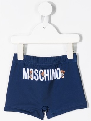 MOSCHINO BAMBINO Printed Swim Shorts