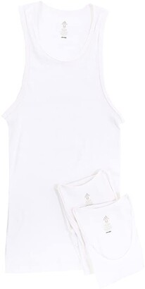 adidas Athletic Comfort 3-Pack Ribbed Tank Top
