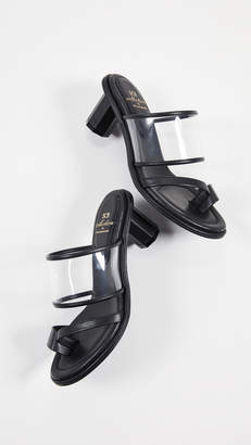 SUECOMMA BONNIE Transparent Heeled Sandals