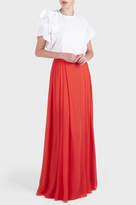 Thumbnail for your product : DELPOZO Georgette Maxi Skirt
