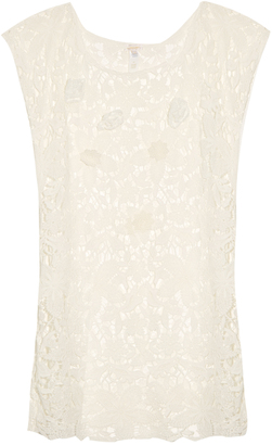 Emamo Floral crochet cover-up
