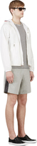 Thumbnail for your product : Moncler Heather Grey Lounge Shorts