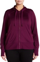 Thumbnail for your product : Z By Zella Front Zip Hoodie (Plus Size)