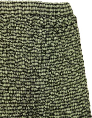 McQ Shirred rib knit flared pants