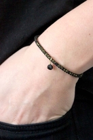Thumbnail for your product : Chibi Jewels Midnight Cord Bracelet with Black Garnet Gemstone