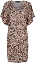 Thumbnail for your product : New Look Leopard Print Jersey Kaftan
