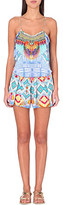 Thumbnail for your product : Camilla Bambuseae Fields Silk Playsuit