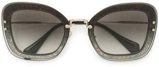 Miu Miu Eyewear oversized sunglasses