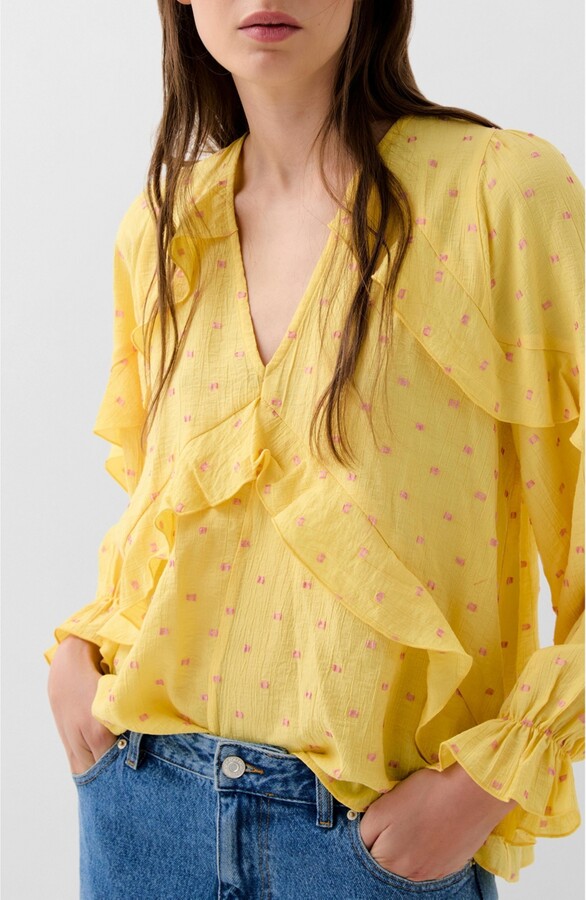 Scalpers Women's Foil Color Shirt