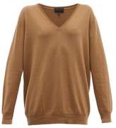Thumbnail for your product : Nili Lotan Kendra V-neck Cashmere Sweater - Womens - Camel