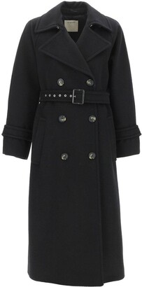 Sportmax Paraggi Double-breasted Belted Coat