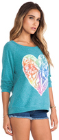 Thumbnail for your product : Lauren Moshi Brenna Bright Diamond Heart Pullover