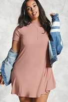 Thumbnail for your product : Forever 21 Plus Size Mock Neck Dress