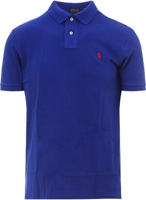 royal blue polo shirt outfit