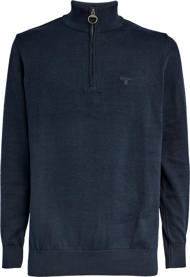 Barbour Cotton Half-Zip Sweater