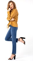 Thumbnail for your product : Liverpool Los Angeles Gia Glider High Waist Ankle Straight Leg Jeans