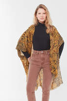 Thumbnail for your product : Urban Outfitters Snake Print Ruana
