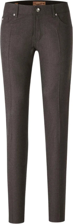 Marco Pescarolo Five-Pocket Slim Jeans