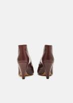 Thumbnail for your product : Isabel Marant Adenn Point Toe Ankle Boots Burgundy