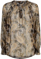 Thumbnail for your product : New Look Paisley Print Chiffon Blouse