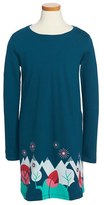 Thumbnail for your product : Tea Collection 'Pusteblume' Long Sleeve Cotton Dress (Toddler Girls, Little Girls & Big Girls)
