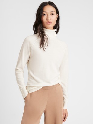 winter white roll neck jumper