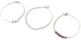 Thumbnail for your product : Alex and Ani Orchid Elephant Bracelets, Set of 3